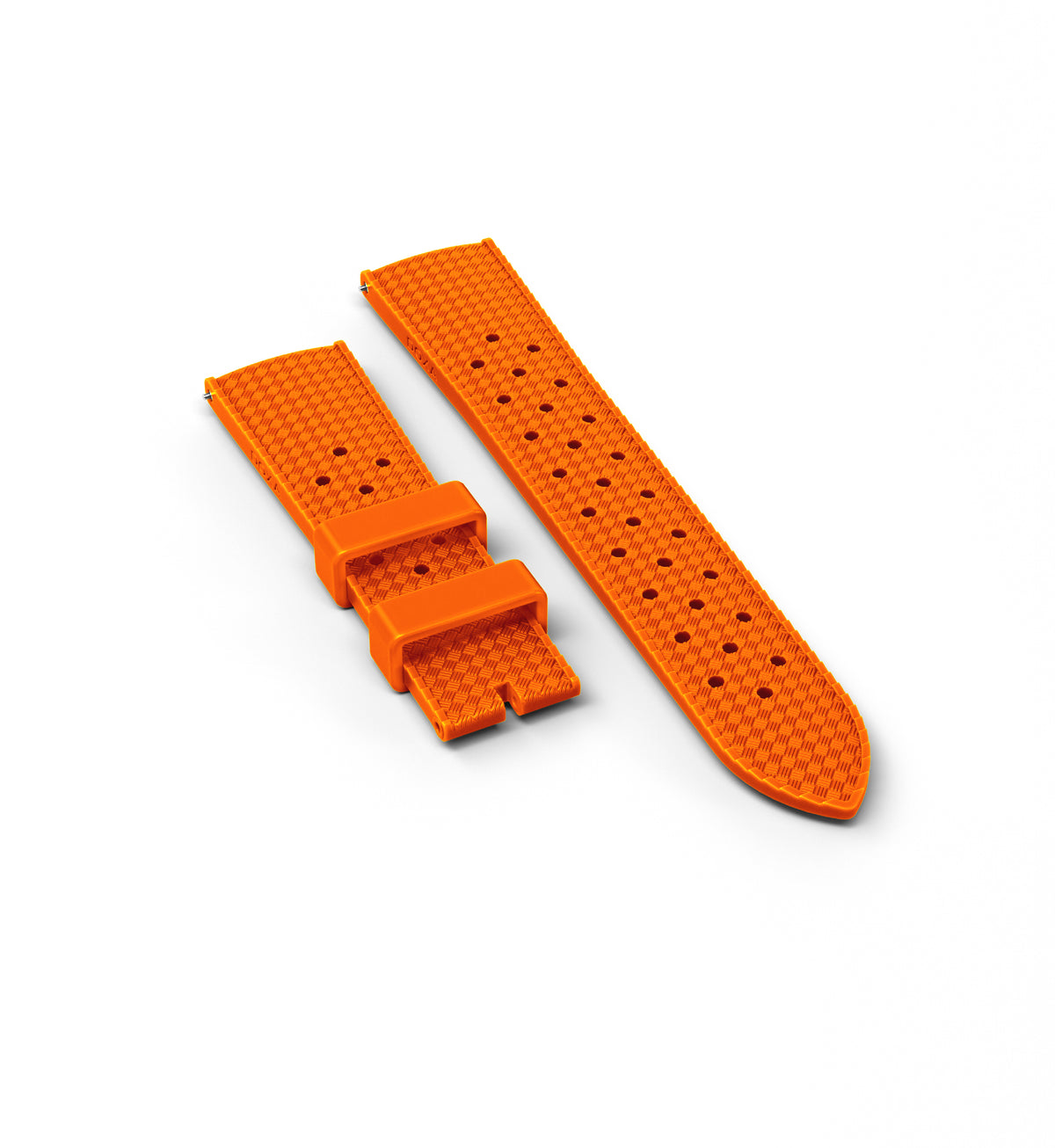 Dive Flex rem i gummi, Orange